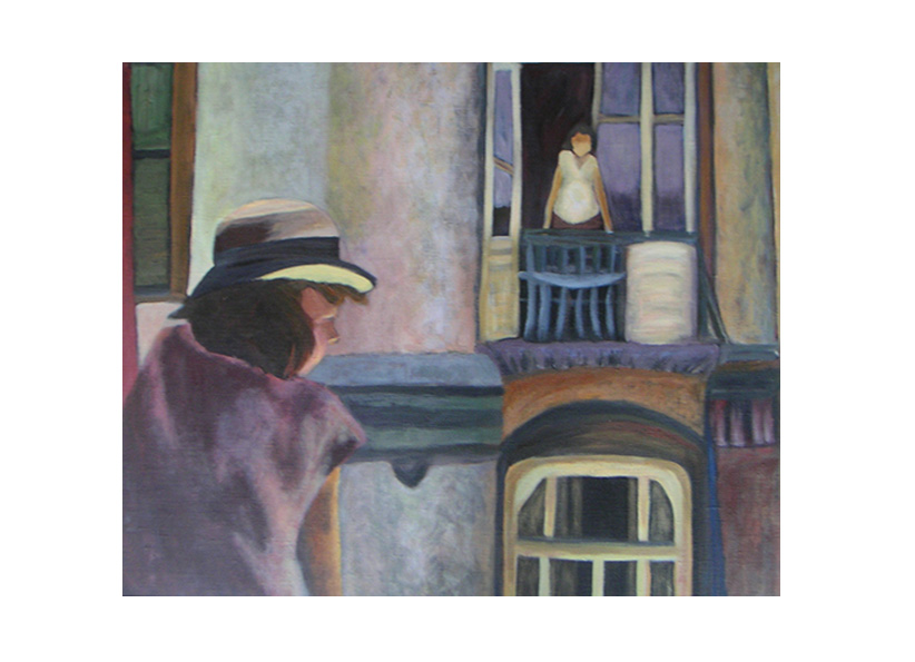 Balkongen, digital image