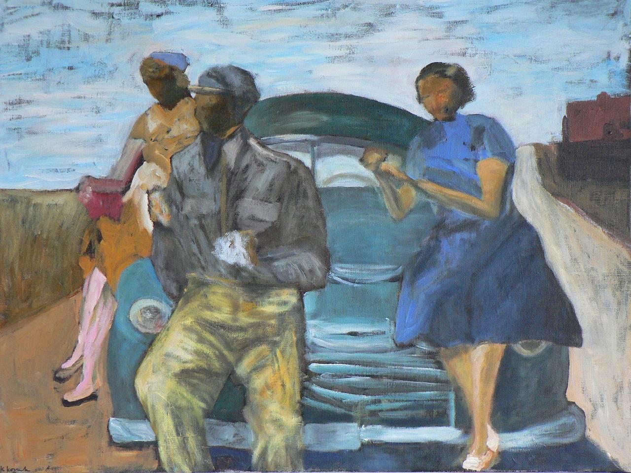 Bilsemester, painting